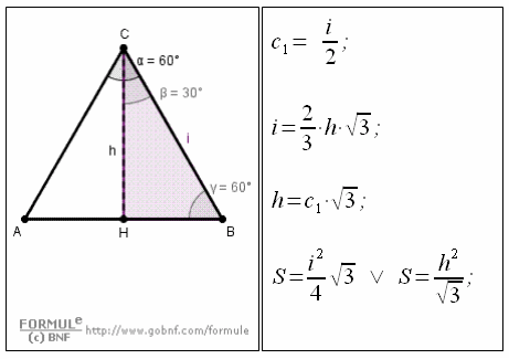 Geometria del piano, teorema di Pitagora, triangolo equilatero